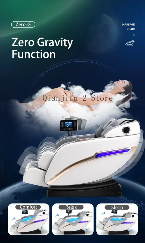 Chiropractic Luxury Zero Gravity Intelligent Full Body Relax Electric Living Room Sofas Home Comfort Use Kneading Shiatsu Sofa - Image 13