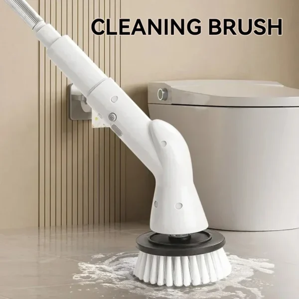 Xiaomi 2000mAh 6-in-1 Electric Cleaning BrushWireless Electric Rotary Clean Brush Shower Cleaning Brush Kitchen Bathroom Home - Image 2