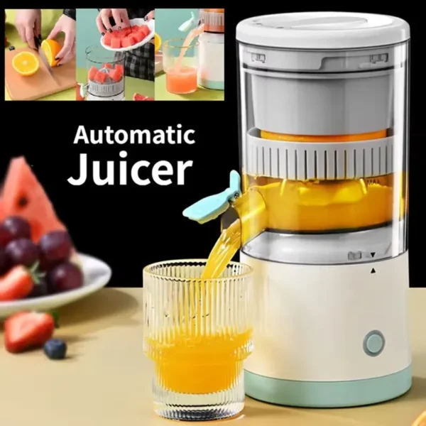 Orange Juicer Lemon Blender USB Charging Kitchen Automatic Fresh Squeezer Multifunctional Portable Electric Juicer Kitchen Tools - Image 2