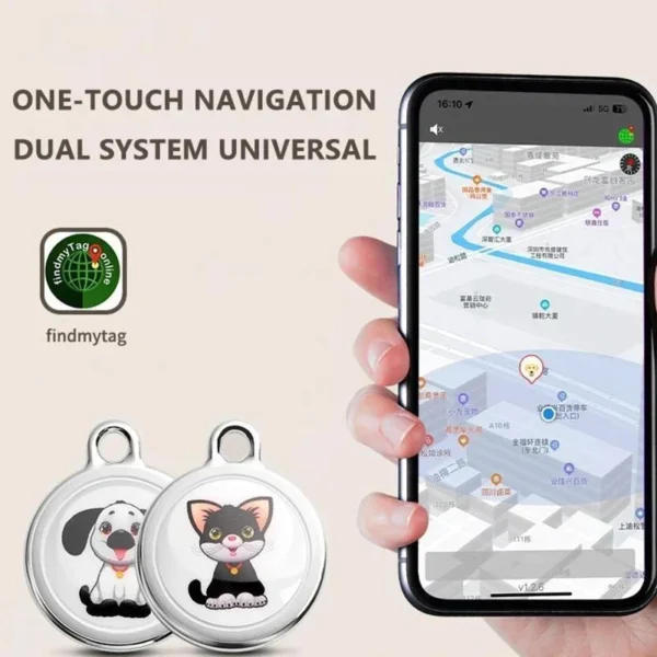 Mini Tracking Device, Find My Key, Pet Dog/Cat, Smart ITag, Kids Finder, Pet GPS Tracker, Bluetooth Tracker IOS System Gps Perro - Image 2