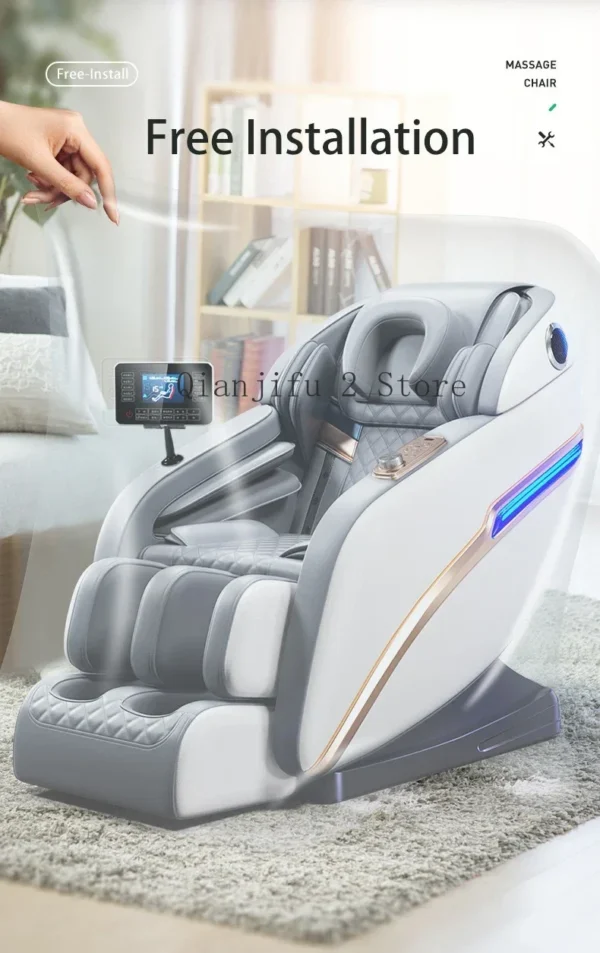 Chiropractic Luxury Zero Gravity Intelligent Full Body Relax Electric Living Room Sofas Home Comfort Use Kneading Shiatsu Sofa - Image 17