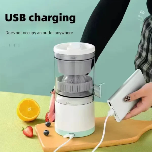 Orange Juicer Lemon Blender USB Charging Kitchen Automatic Fresh Squeezer Multifunctional Portable Electric Juicer Kitchen Tools - Image 5